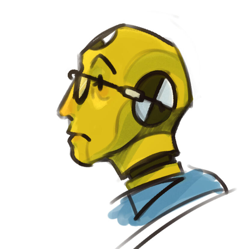 Cel shaded bust 2025